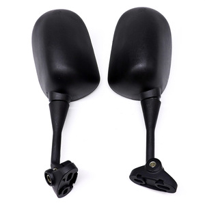 Rétroviseur de moto en plastique pour Honda CBR600 CBR900 CBR1000 Rétroviseurs arrière en aluminium noir OEM - Product Image 4