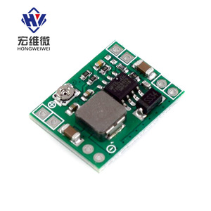 โมดูลแปลงไฟแบบ DC-DC รุ่น Hongwei MP1584EN ปรับแรงดันได้ 3A ชิป LM2596 ขนาดเล็ก สำหรับอุปกรณ์อิเล็กทรอนิกส์ - Product Image 1