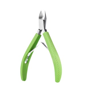Ciseaux à cuticules en acier inoxydable et silicone, outil de manucure pour les doigts, pour éliminer les peaux mortes et les cuticules, <span class=keywords><strong>coupe</strong></span>-<span class=keywords><strong>ongles</strong></span>, pince à paronychie - Product Image 1