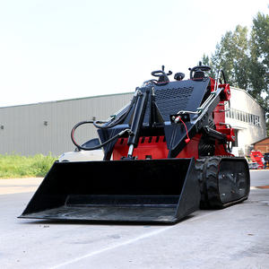 Mini Skid Steer <span class=keywords><strong>Loader</strong></span> Terbaru di Dunia Bersertifikasi CE/EPA, Skid Steer <span class=keywords><strong>Loader</strong></span> Hidrolik Kecil dengan Mesin Diesel Impor - Product Image 2