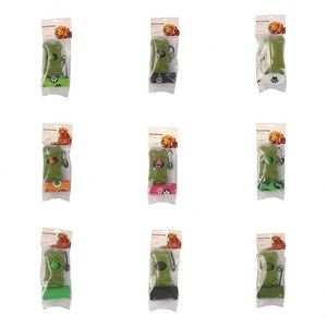 Sacs à déjections pour animaux de compagnie biodégradables extra épais, anti-fuites, compostables, en plastique EPI pour chiens et chats - Product Image 3
