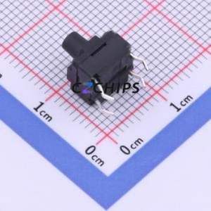 YTS1K0041LBT00 Tactile Switch Through hole Component (THT) Switch 1.8N 8mm 8mm 9mm - Product Image 2