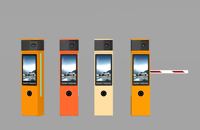 Barrière intelligente avec système intégré de reconnaissance de plaques d'immatriculation |   Système de gestion automatique des paiements des parkings