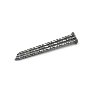 High Quality Galvanized Metal Spiral Nails For Artificial Grass 6 Inch Landscape Nails