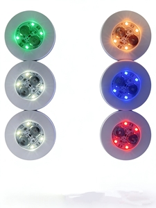 Nicro Creative Light up Autocollants Coloré Rond LED Sous-verres Bar Atmosphère Néon Fête Fournitures LED Lumineux Tasse Tapis - Product Image 2