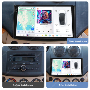 MEKEDE du7 autoradio Audio GPS lettore multimediale per <span class=keywords><strong>auto</strong></span>-play per Chevrolet Aveo 2006-2012 Chevrolet <span class=keywords><strong>Nexia</strong></span> 2020-2022 - Product Image 2
