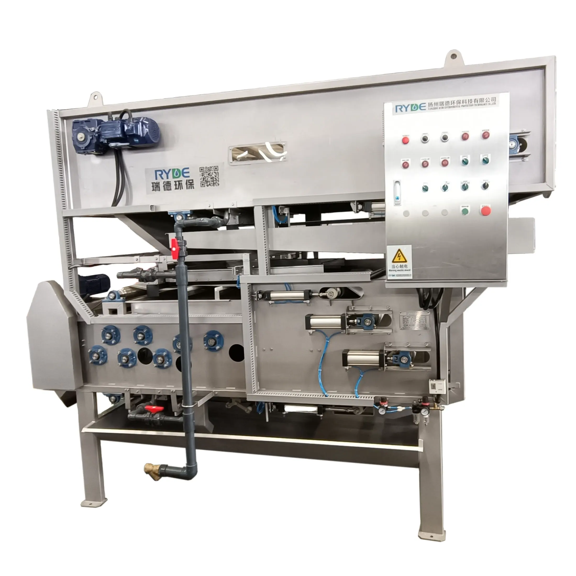 Factory Price Product Sludge Dewatering Machine River Water Silt Belt Filter Press