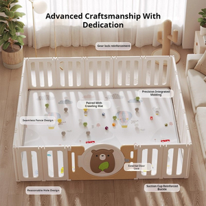 Clôture de sécurité de la dernière conception pliable pour les bébés et les tout-petits Parc pour enfants - Product Image 3