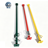 Poste de Apuntalamiento Ajustable de Acero Galvanizado Industrial de Alta Resistencia para Andamios y Construcción de Hormigón