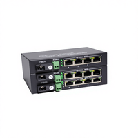 Convertidor de Datos Atongda ATD710-RS1D2GE RS485 RS422, Gigabit 100Mbps, Puertos de Red Ethernet IP/TCP, Conector SC, Fibra Óptica Única