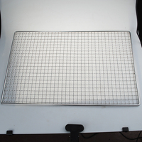 Grill rôtissoire personnalisé pour Barbecue, 1 pièce, grille de cuisson antiadhésive, en acier inoxydable