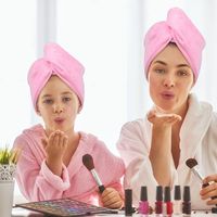 Séchage rapide éponge séchage des cheveux serviette séchage rapide bonnet cheveux longs enveloppes pour cheveux femmes