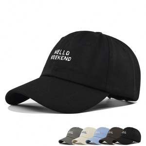 หมวกเบสบอลทรงโค้ง 6 แผง ผ้าคอตตอน/โพลีเอสเตอร์ แบบสปอร์ต ลำลอง หรือเป็นทางการ ผลิตตามสั่งจากโรงงาน สำหรับทุกเพศ ดีไซน์โดดเด่น - Product Image 1