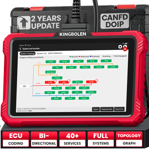 Escáner de Diagnóstico Universal para Automóviles K10 Elite KINGBOLEN, Herramienta OBD2 de Sistema Completo Android con WiFi - Product Image 3