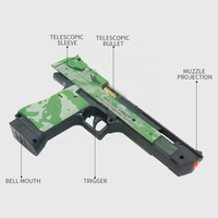 Jouet de Projection en forme de pistolet fonctionnel direct d'usine avec tir Desert Eagle Toy Gun Target Pattern Projection Light Toy Guns