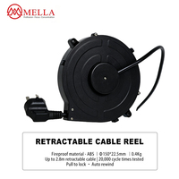 Bobine de câble rétractable Mella de haute qualité pour ordinateur/ordinateur portable