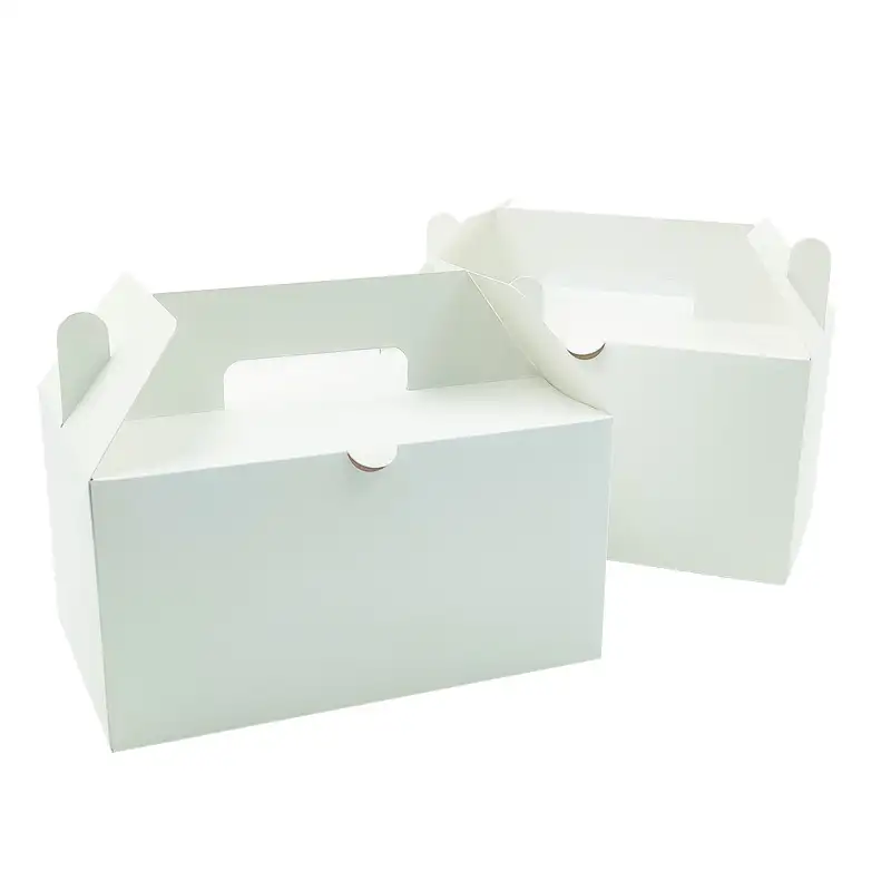 12 + שנים OEM/ODM מפעל ישיר אספקת עם התאמה אישית זמין מטוגן עוף אריזה לבן נייר קופסא