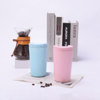 Gobelet isotherme en acier inoxydable personnalisé avec logo, idéal pour le café froid à la maison et au café