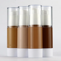 Vente en gros de fond de teint liquide mat pour le visage, crème pour peau sensible, fond de teint liquide à haute couvrance
