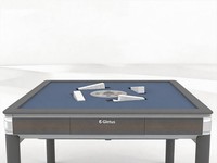 Table de jeu de luxe automatique Okey turque 101, machine sans courroie, magnétique, double moteur, ultra-mince, 106 tuiles, table de divertissement intelligente