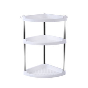 <span class=keywords><strong>Estante</strong></span> Organizador de Especias de Cocina Triangular Multifuncional de 3 Niveles, <span class=keywords><strong>Estante</strong></span> de Almacenamiento de Plástico <span class=keywords><strong>para</strong></span> Esquina - Product Image 1