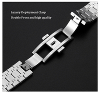 Correa de reloj para AP Loop Broche de pulsera AP Watch Correa de reloj de acero inoxidable