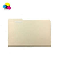 Alta calidad 1/3 de papelería de oficina Carta/tamaño Legal Buff Manila Carpeta de archivo de papel