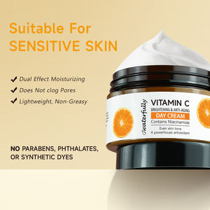 Toptan doğal c vitamini kojik asit ağartma nemlendirici krem RetinolStrong beyazlatma kollajen yüz kremi ve losyon - Product Image 3