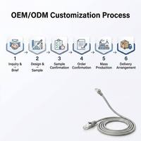 Câble Patch RJ45 Professionnel Personnalisé Cat5 Cat5e 5m 16FT CCA Anti-Emmêlement UTP FTP SFTP pour Installation CCTV DVR