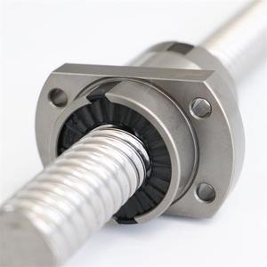 Husillo de bolas de precisión SFU1204 de 350 mm C7 con brida y rodamiento para equipos de comunicación - Product Image 2