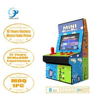 Les dernières ventes à succès CT882B 8 Bit écran 2022 pouces rétro Mini Bartop Arcade classique pour enfants 2.8
