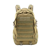 Sac à dos tactique unisexe imperméable avec fermeture éclair, idéal pour le sport transfrontalier, doublure en polyester, randonnée en montagne, 20-36L, vente en gros