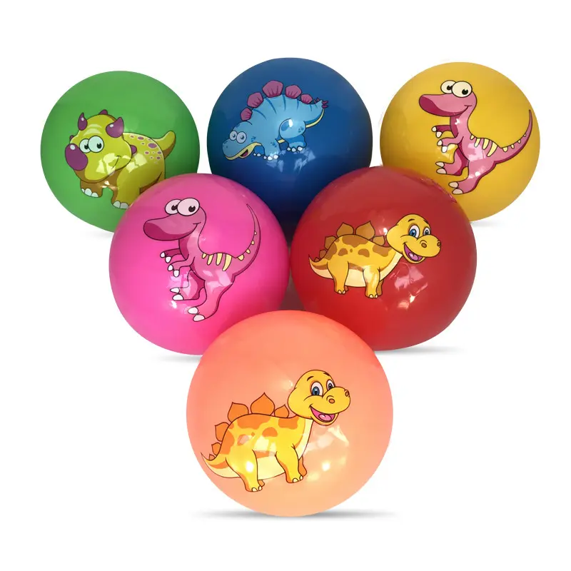 Actearlier Custom Ontwerp Maat 9 Opblaasbare Pvc Speelgoedbal Plastic Kinderen Kleurrijke Ballen Opblaasbare Softbal Speelgoed
