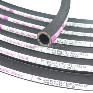 SAE 100 R3 EN 854 3te 160 бар высокого давления Синий Гладкий текстильный плетеный резиновый шланг для воды - Product Image 5