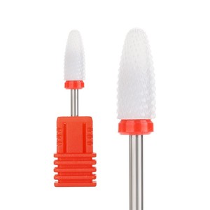Fraise à ongles en céramique résistante à la chaleur à grain fin pour l'élimination du vernis gel acrylique et le lissage de la surface des ongles, gain de temps - Product Image 5