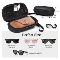 Kit d'accessoires OEM d'usine pour lunettes intelligentes Ray Ban Meta, étui de chargement
