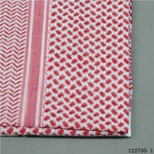 New men's Shemagh woven Keffiyeh <b>scarf</b>, unisex, polyester, original brand shawl, black and white, inspired by Arab, Palestinian, - Product Image 2