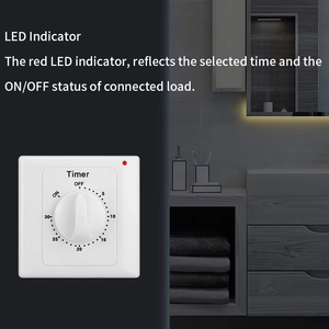 Практичный 50 Гц 86 панелей AC220V пластиковый точный таймер обратного отсчета времени переключатели времени, категория продукта - Product Image 3