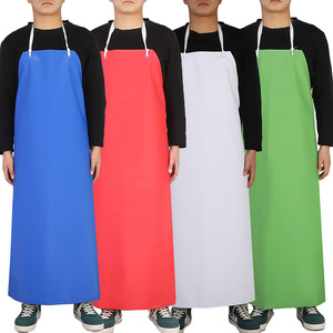 Delantal Impermeable de PVC de 120 cm de Largo y 75 cm de Ancho, Resistente al Aceite, Ropa de Trabajo Industrial para Procesamiento de Mariscos, Unisex para Adultos - Product Image 4