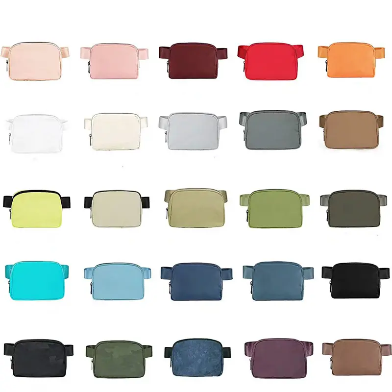 2022 New Design Wholesale Fanny Pack Men & Women's Outdoor Waterproof Running Polyester Waist Bag Durable chest Bag