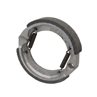 Tambour de patin de frein arrière de moto universel de haute qualité 76mm x 15mm avec système de freinage à ressort de plaquettes de frein de verrouillage pour moteur
