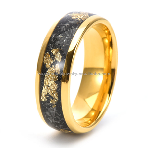 8Mm Vàng <span class=keywords><strong>Tungsten</strong></span> Carbide Nhẫn Cho Nam Giới Vàng Lá Thiên Thạch <span class=keywords><strong>Inlay</strong></span> Cặp Vợ Chồng Ban Nhạc Đám Cưới <span class=keywords><strong>Tungsten</strong></span> Nhẫn Người Đàn Ông Đồ Trang Sức Thời Trang - Product Image 1