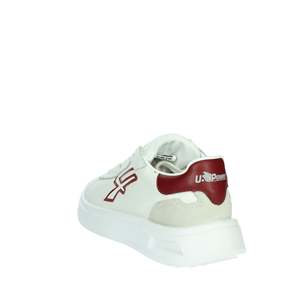 Zapatillas Unisex U Power UB20069 Bianco Bordeaux de Lona, Calzado Moderno - Product Image 2