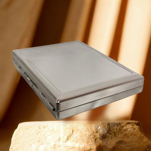 Étui à Cigares en Aluminium en Gros, Boîte de Rangement Portable de Poche pour 20 Cigares, Conteneur Cadeau, Accessoires de Fumeur Aléatoires - Product Image 6