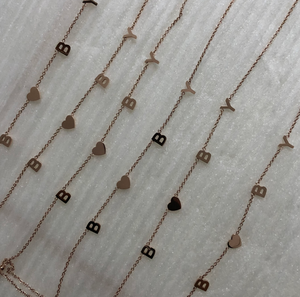 Nuovo Bambino di Disegno Della <span class=keywords><strong>Collana</strong></span> <span class=keywords><strong>Con</strong></span> Cuore Personalizzato Nome Commercio All'ingrosso Della <span class=keywords><strong>Collana</strong></span> - Product Image 2