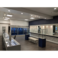 Vitrine équipement pour magasin de détail de lunettes Vitrines optiques Mobilier Magasin d'optique Décoration intérieure Design