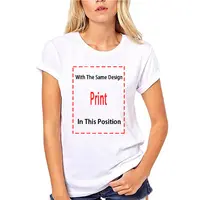 Branded Overschrijdingen Overschot Custom T Shirt Vrouwen Zware Originele Branded Katoenen T-shirt Vrouwen