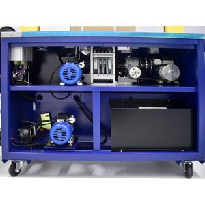 WG-22XN Double Two Motors Automatic Carton Width 9/12mm Plastic PP Belt Strapping Machine - Product Image 5