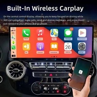 Reproductor Multimedia de Video para Auto con Pantalla QLED para Mercedes Benz Vito 116 W447 2016-2024, Navegación Android 15, Navirider, DSP, GPS, 17'', Carplay