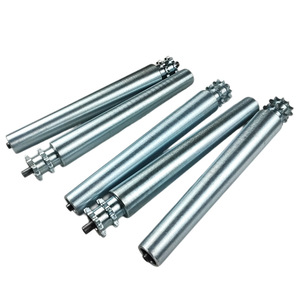 Convoyeur à rouleaux coniques de ligne personnalisée Convoyeur à rouleaux à <span class=keywords><strong>pignon</strong></span> d'estampage en acier inoxydable Fabrication de convoyeurs à rouleaux - Product Image 2
